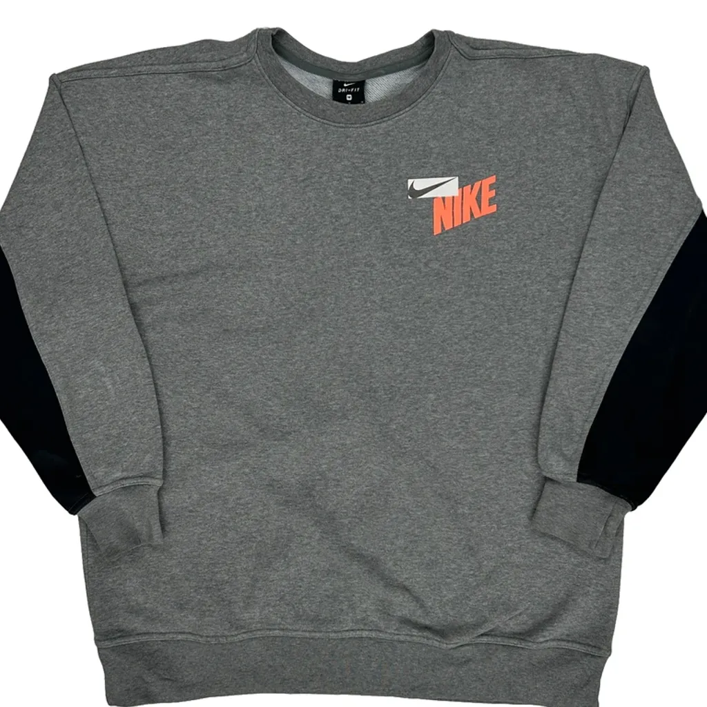 Nike Sweatshirt - Medium Grey Polyester - Image 5