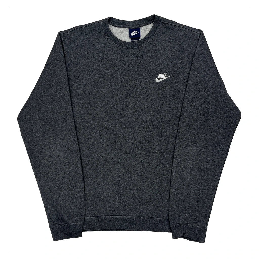 Nike Sweatshirt - Medium Grey Cotton