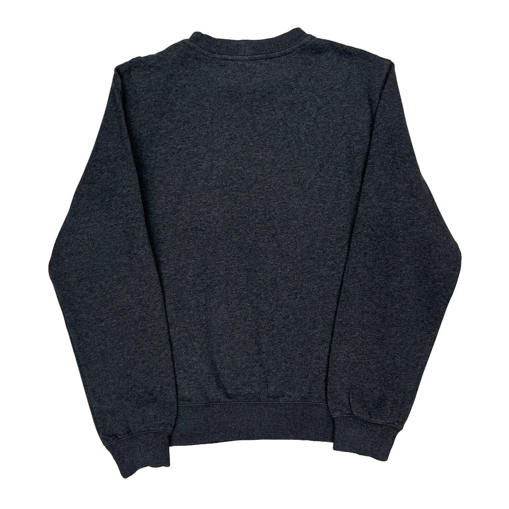 Nike Sweatshirt - Medium Grey Cotton Blend - Image 2