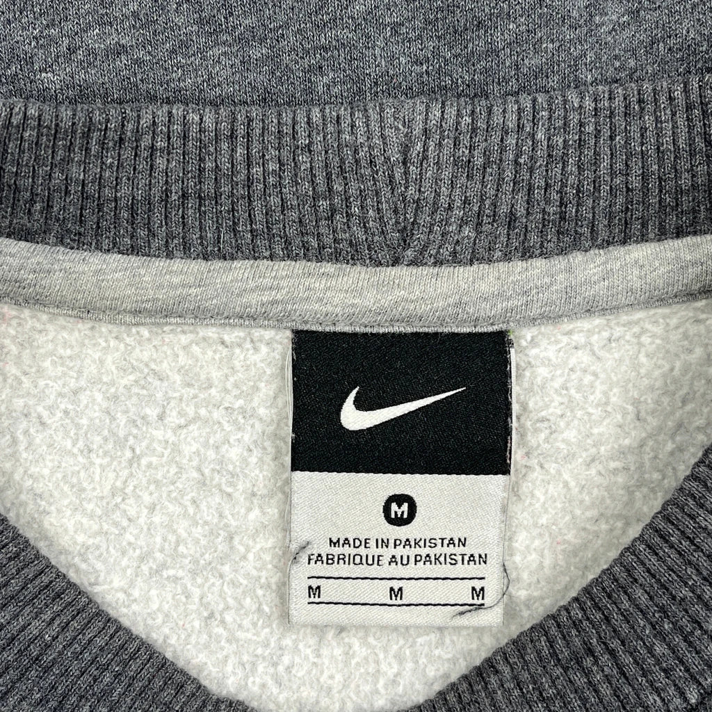 Nike Sweatshirt - Medium Grey Cotton Blend - Image 3