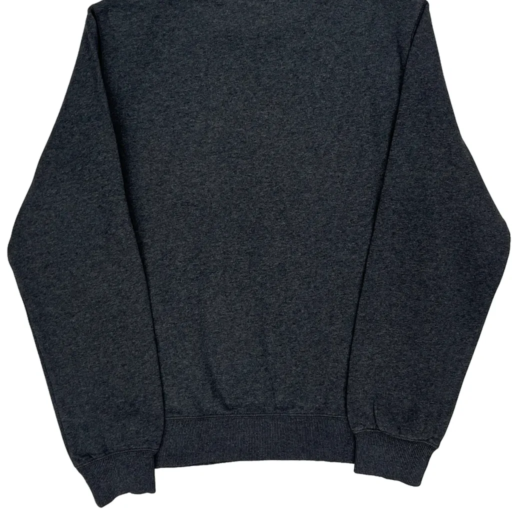 Nike Sweatshirt - Medium Grey Cotton Blend - Image 7