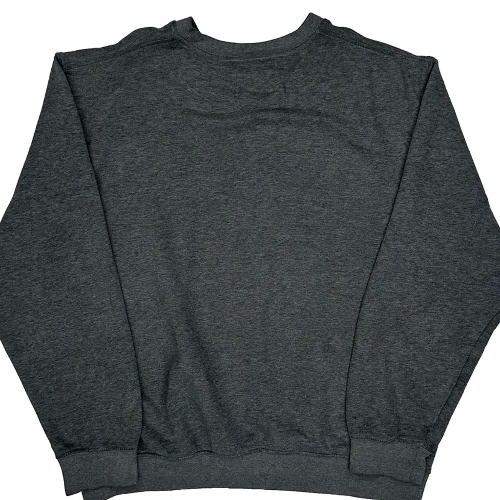 Nike Sweatshirt - XL Grey Cotton Blend - Image 7