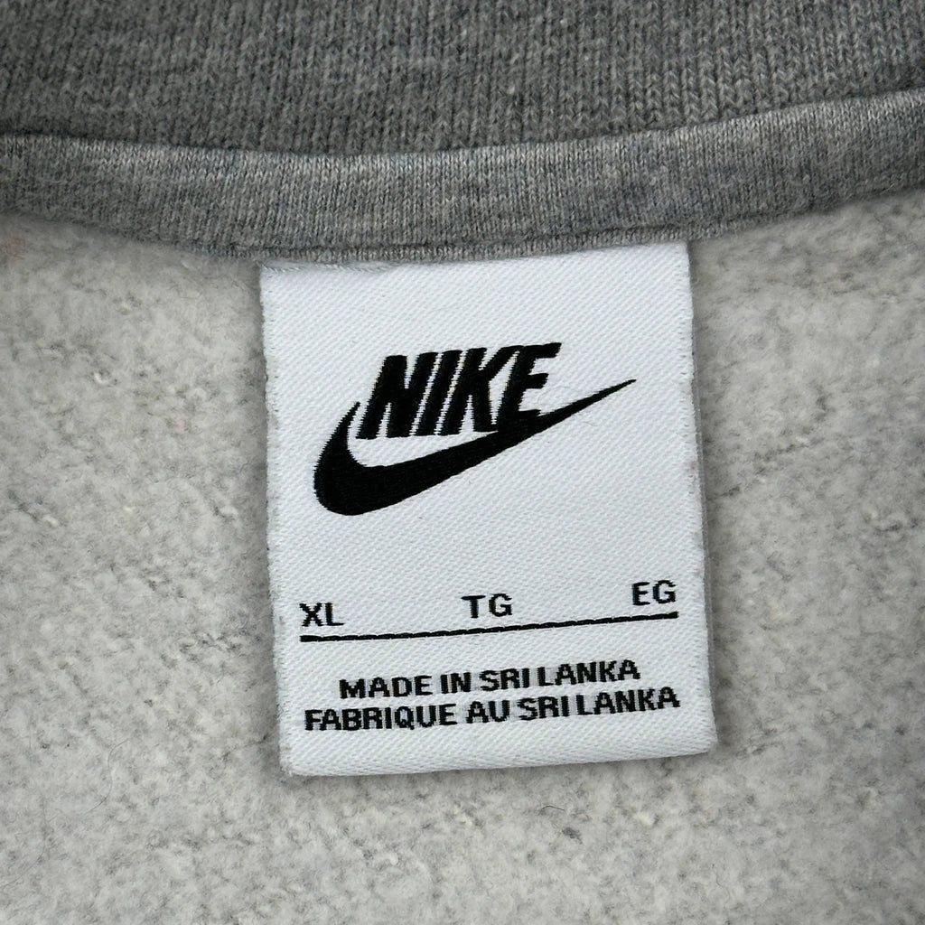 Nike Sweatshirt - XL Grey Cotton Blend - Image 3