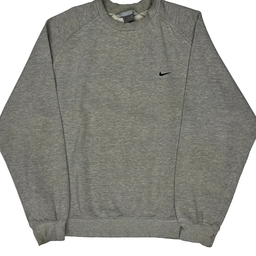 Nike Sweatshirt - XL Grey Cotton - Image 5