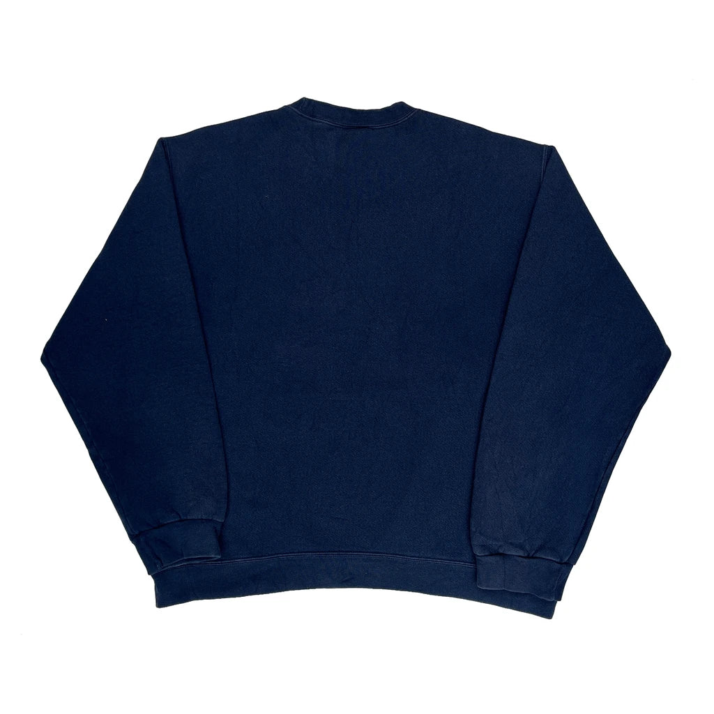 Nike Sweatshirt - Large Navy Cotton - Image 2