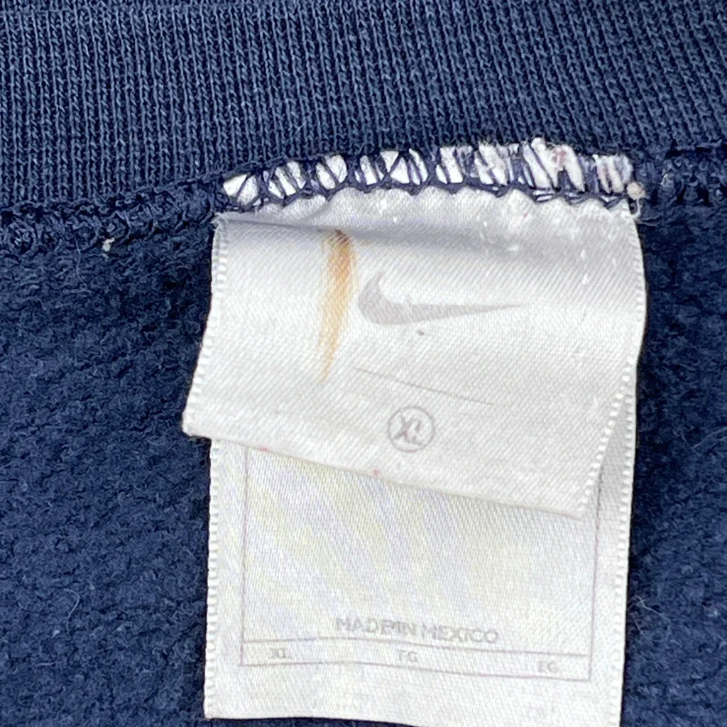 Nike Sweatshirt - XL Navy Cotton - Image 3
