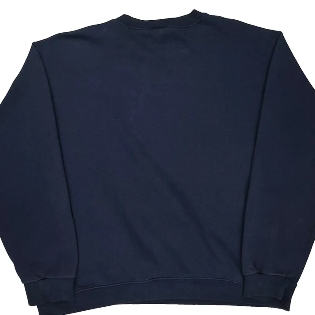 Nike Sweatshirt - XL Navy Cotton - Image 6