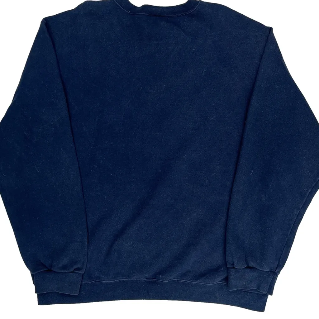 Nike Sweatshirt - XL Navy Cotton - Image 6