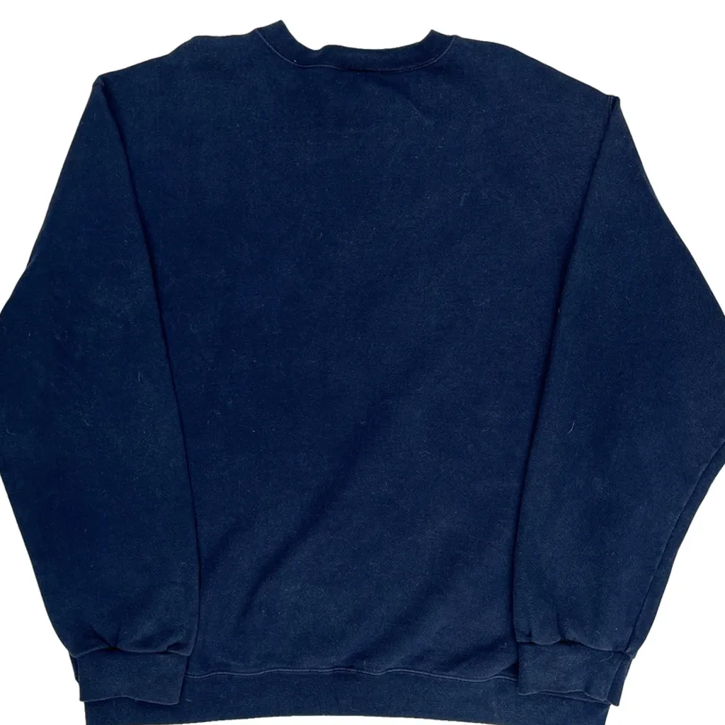 Nike Sweatshirt - XL Navy Cotton - Image 7