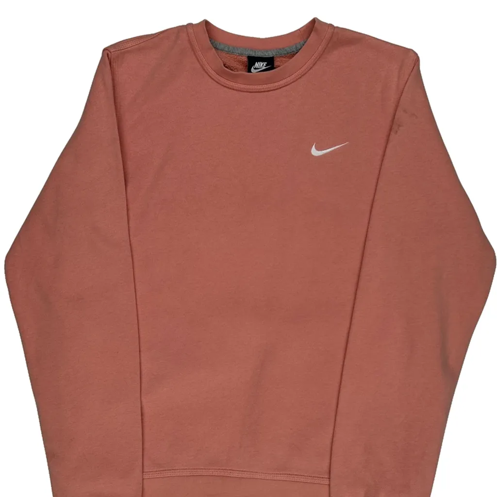 Nike Sweatshirt - Medium Pink Cotton - Image 4