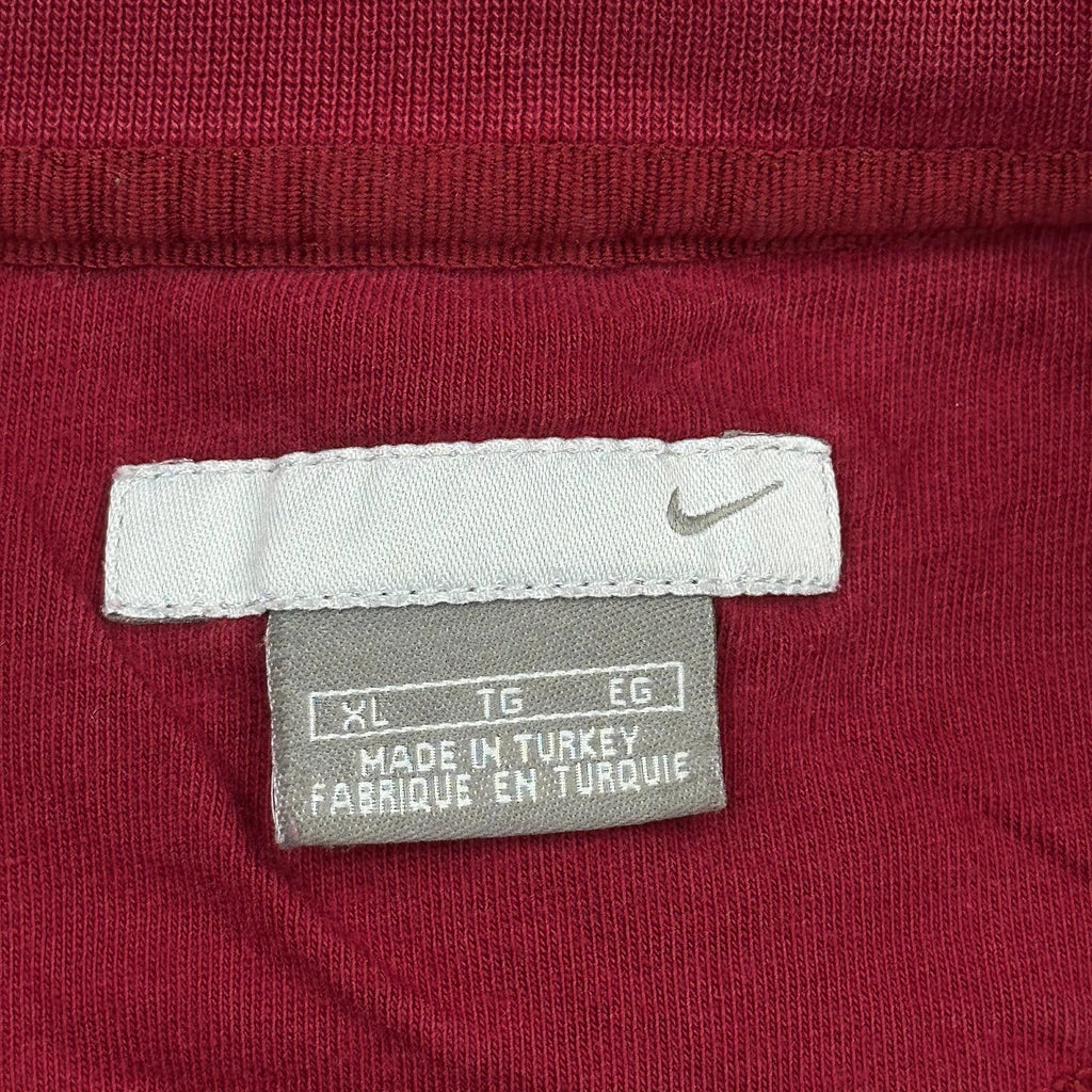 Nike Sweatshirt - XL Red Cotton - Image 3