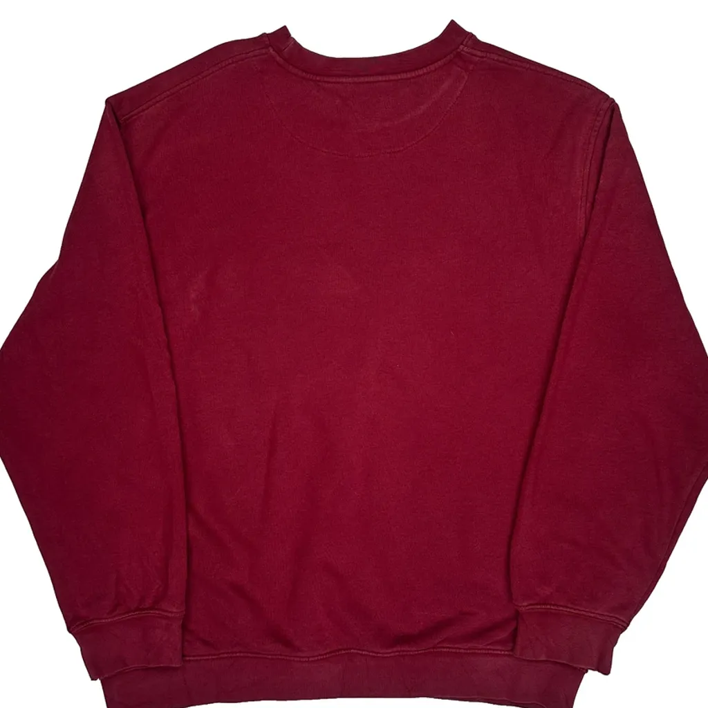 Nike Sweatshirt - XL Red Cotton - Image 7