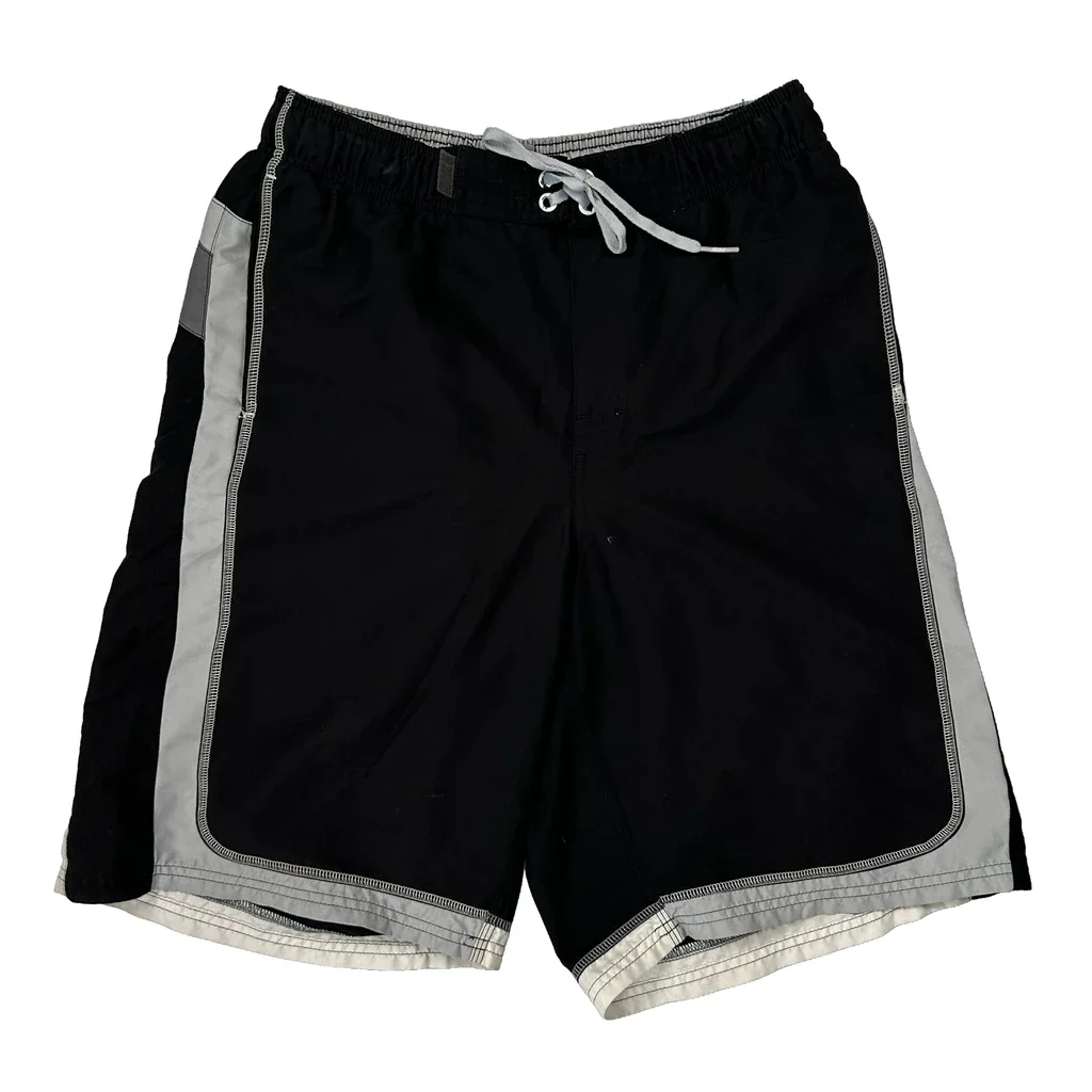 Nike Swim Shorts - Medium Black Polyester