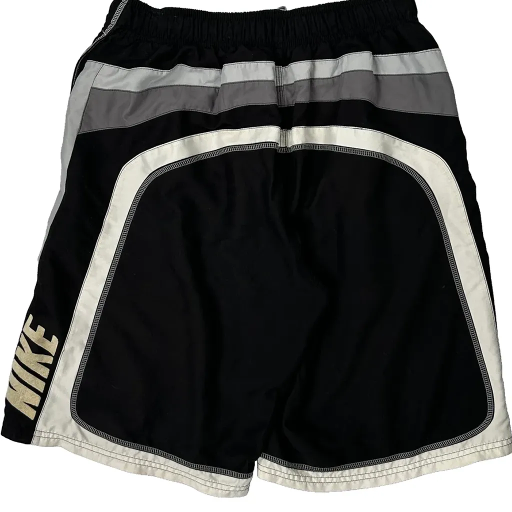 Nike Swim Shorts - Medium Black Polyester - Image 7
