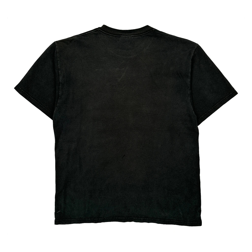 Nike T-Shirt - Medium Black Cotton - Image 2