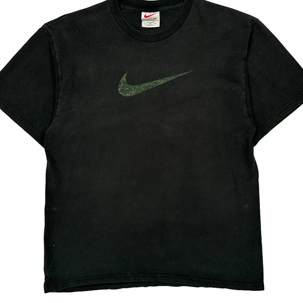 Nike T-Shirt - Medium Black Cotton - Image 5