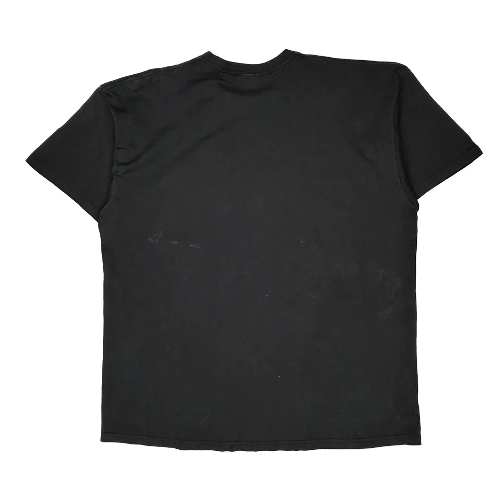 Nike T-Shirt - 2XL Black Cotton - Image 2