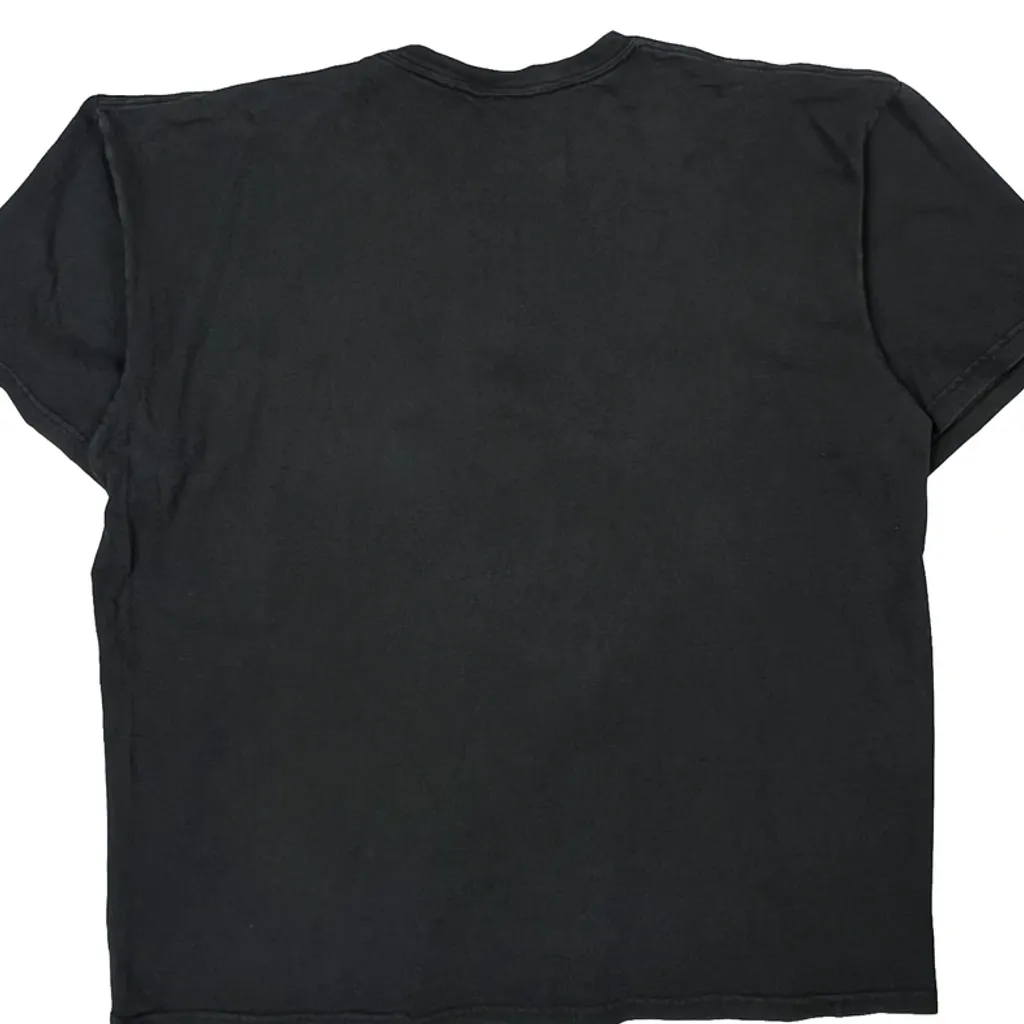 Nike Graphic T-Shirt - 2XL Black Cotton - Image 6