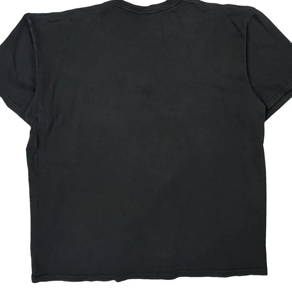 Nike Graphic T-Shirt - 2XL Black Cotton - Image 7
