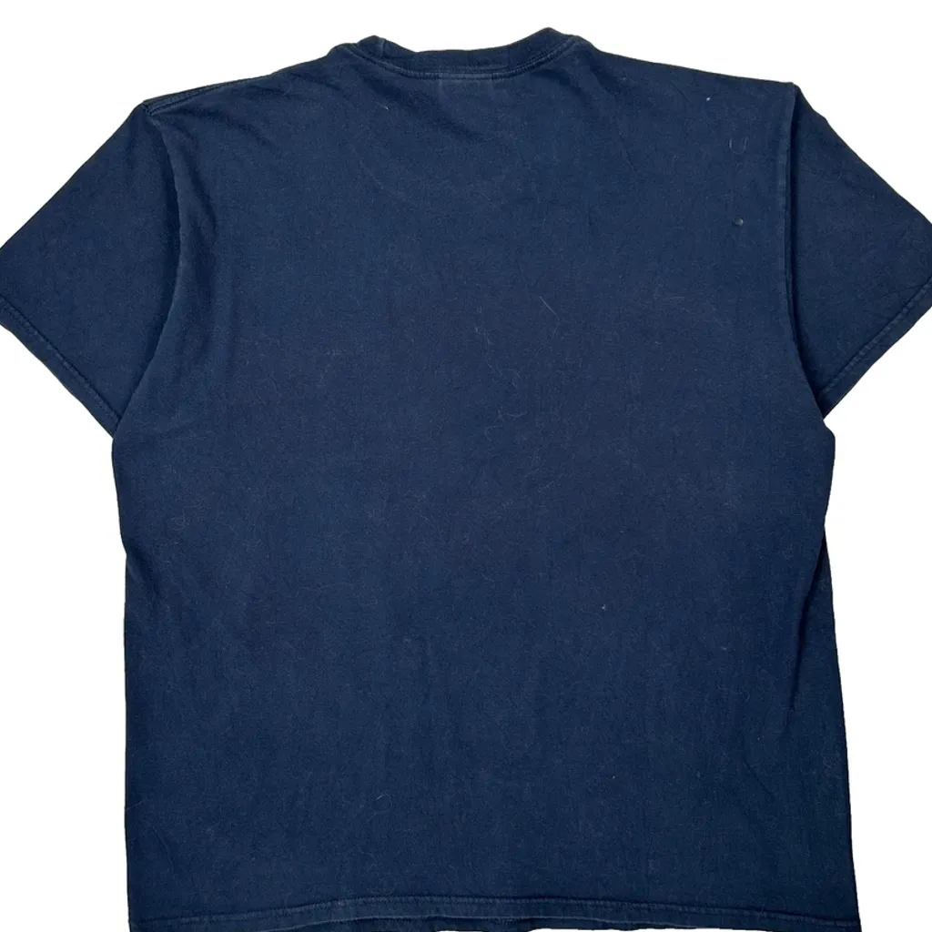 Nike Graphic T-Shirt - XL Blue Cotton - Image 6