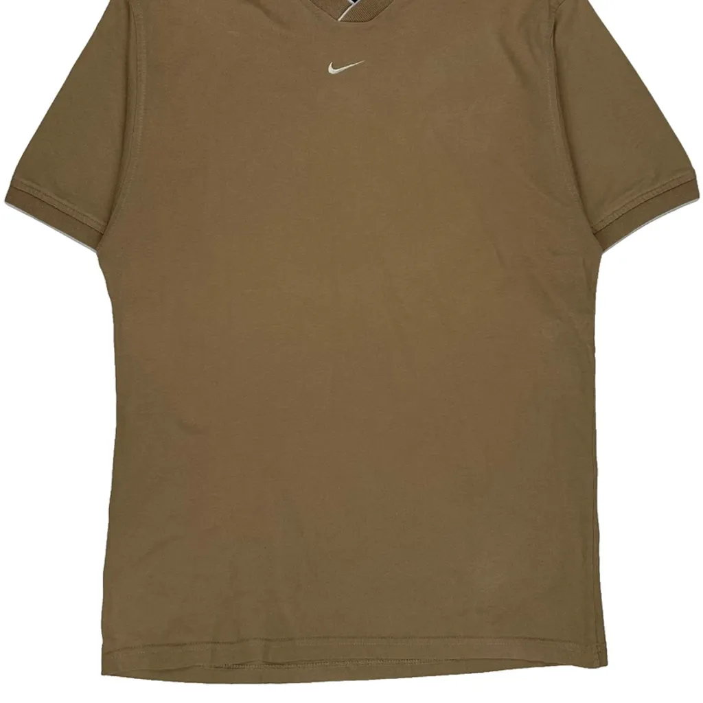 Nike T-Shirt - Medium Brown Cotton - Image 4