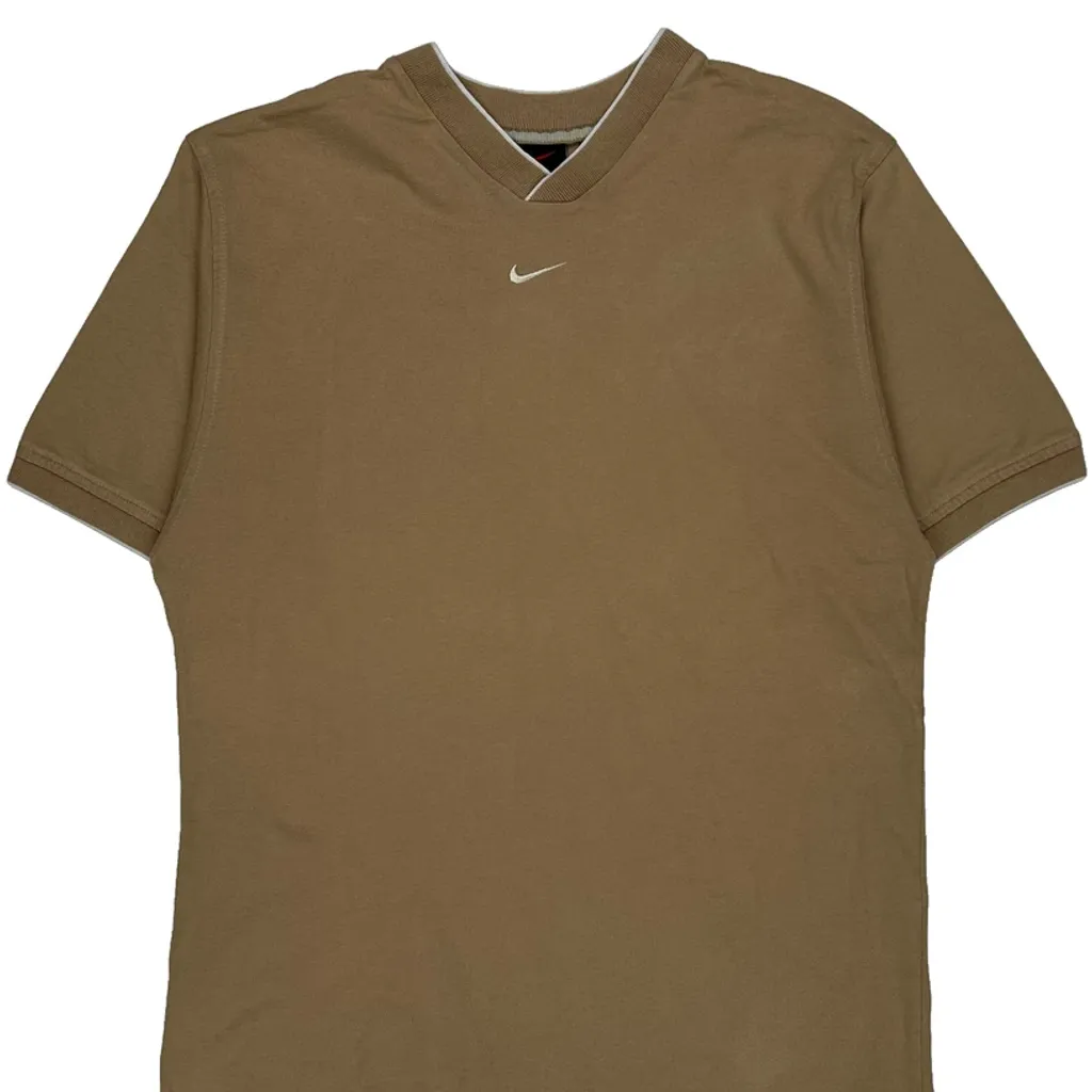 Nike T-Shirt - Medium Brown Cotton - Image 5