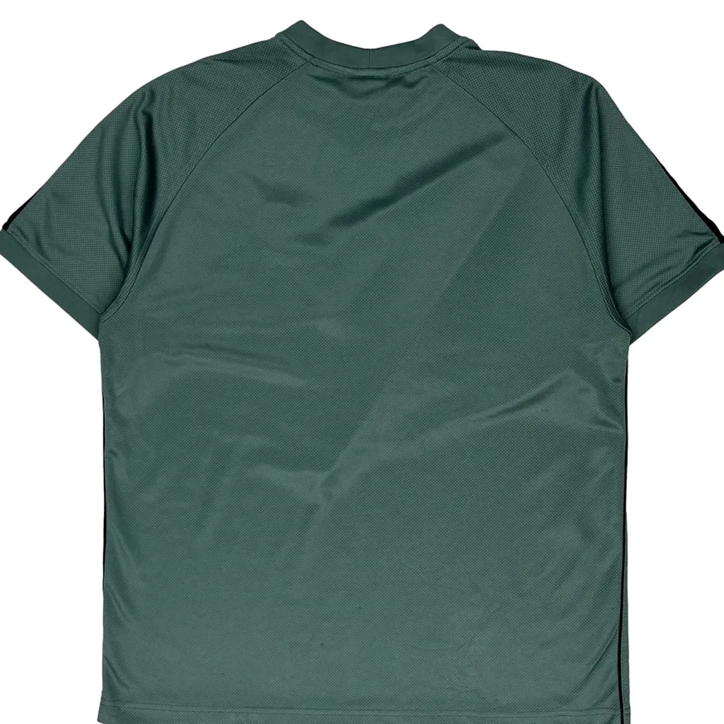 Nike T-Shirt - Large Green Polyester - Image 7