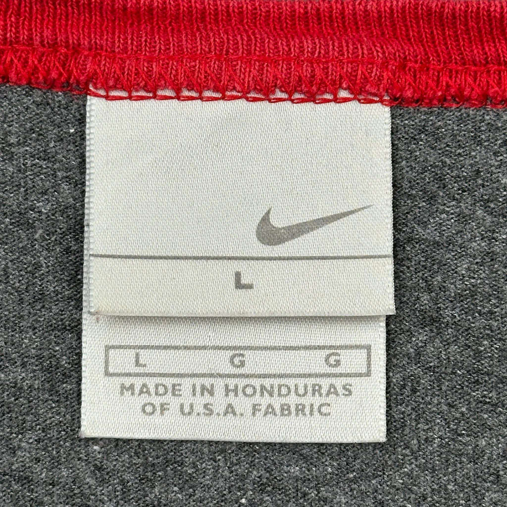 Nike T-Shirt - Large Grey Cotton - Image 3