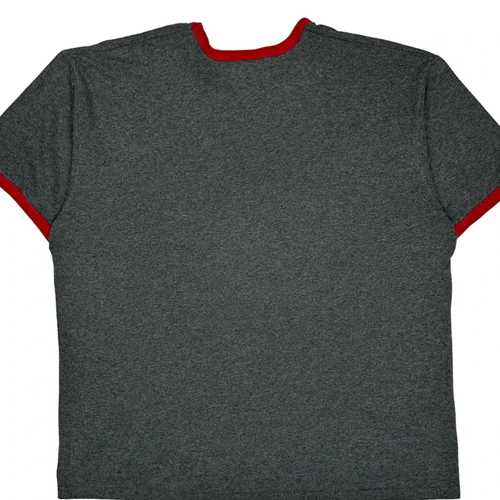 Nike T-Shirt - Large Grey Cotton - Image 6