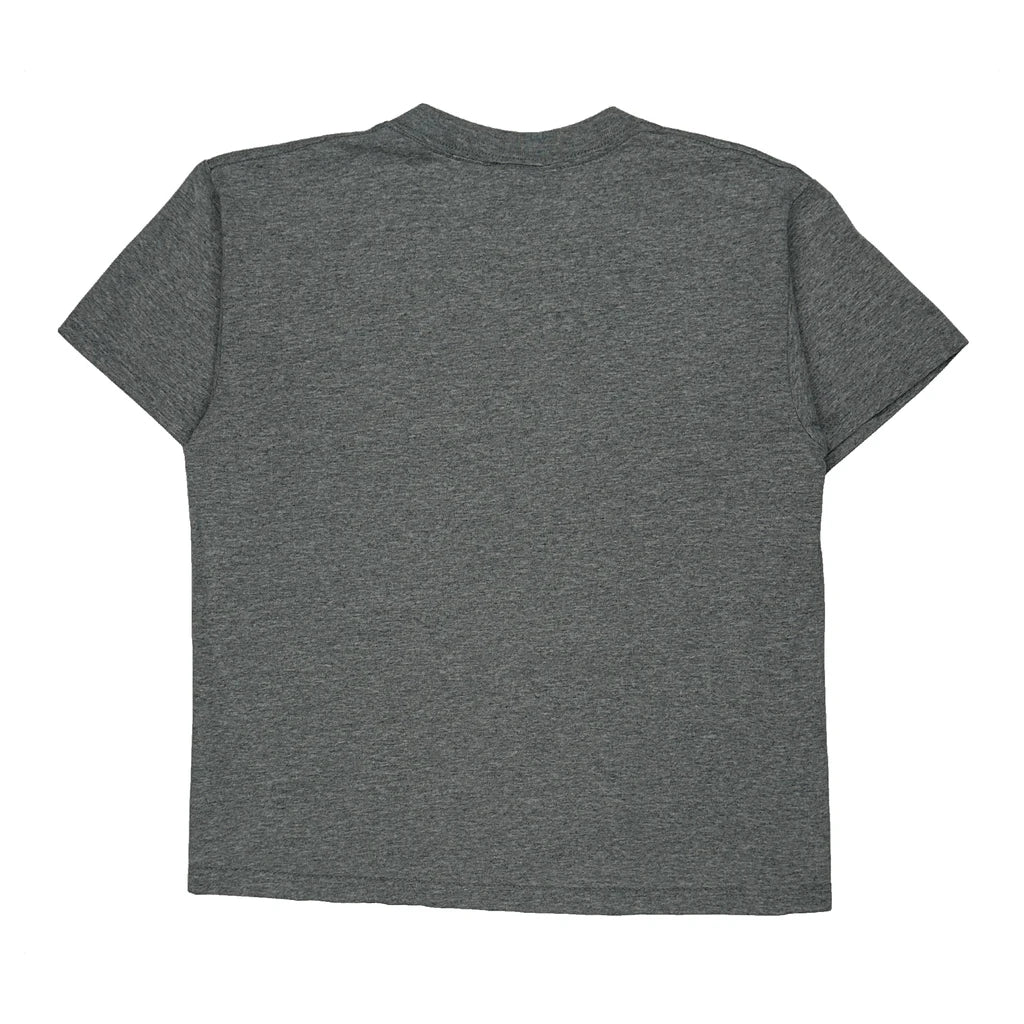 Nike Graphic T-Shirt - Large Grey Cotton - Image 2