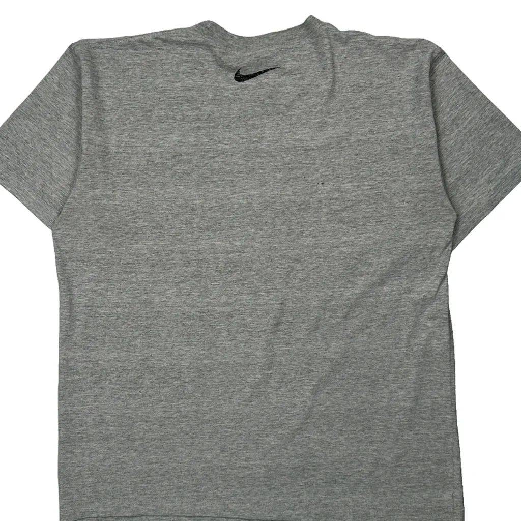 Nike Graphic T-Shirt - Medium Grey Cotton - Image 7