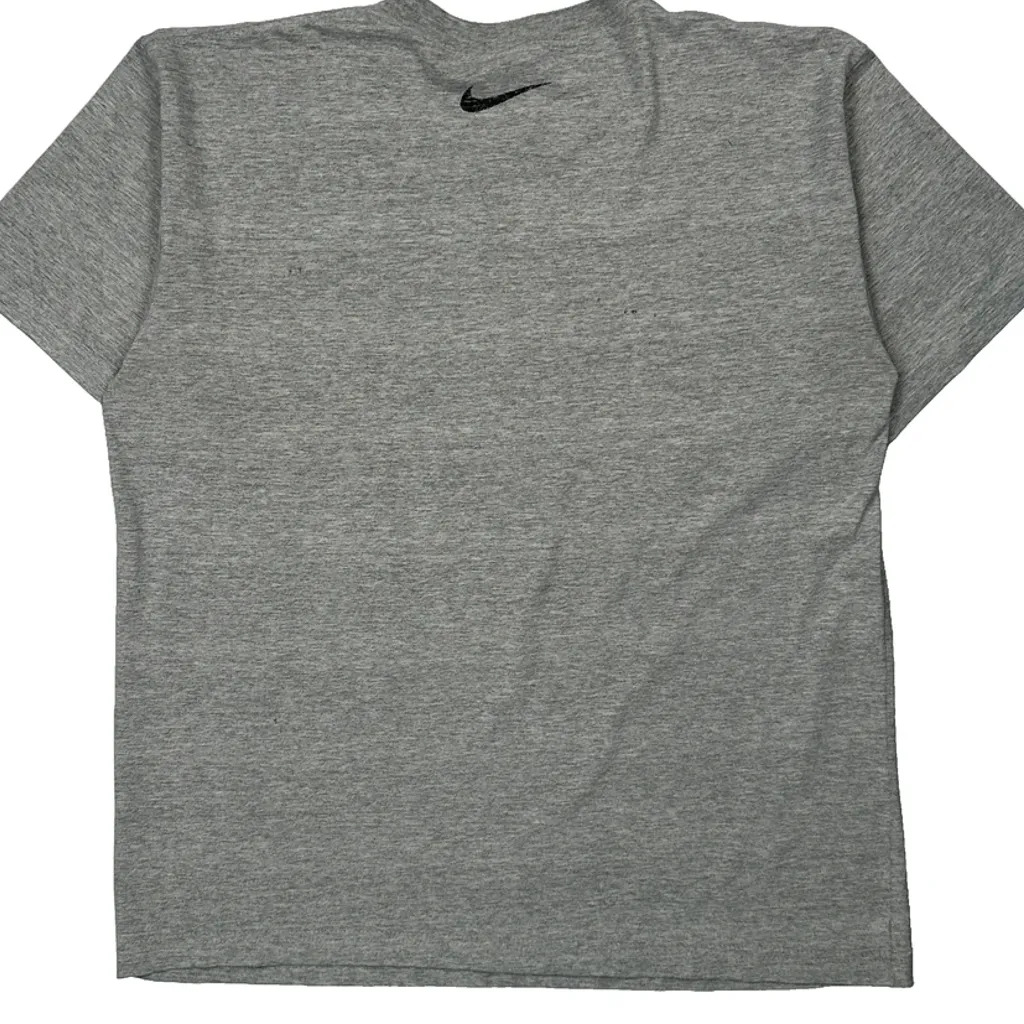 Nike Graphic T-Shirt - Medium Grey Cotton - Image 8