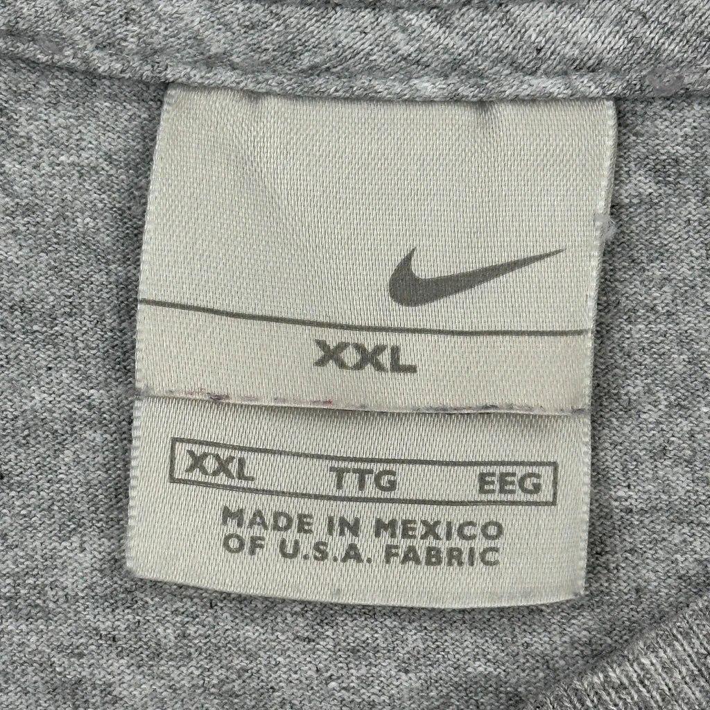 Nike T-Shirt - 2XL Grey Cotton - Image 3