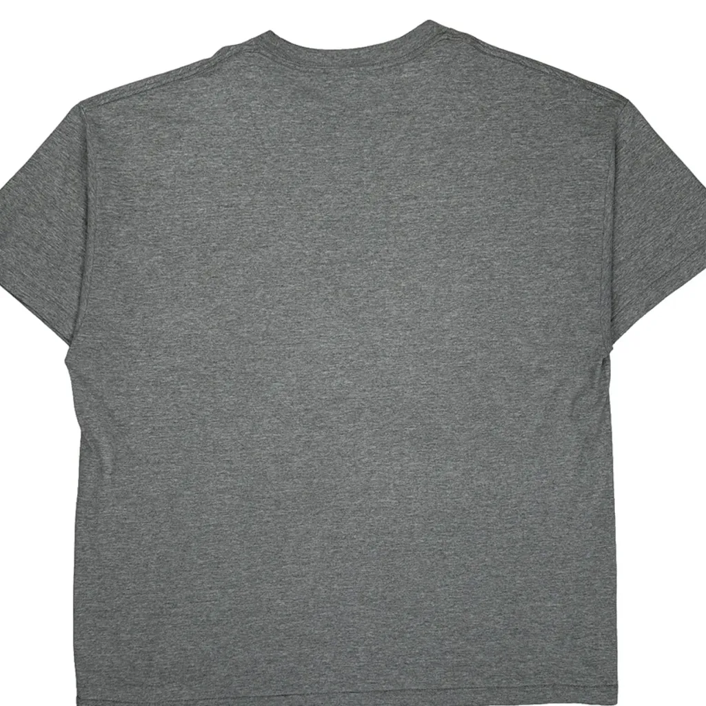 Nike T-Shirt - 2XL Grey Cotton - Image 7