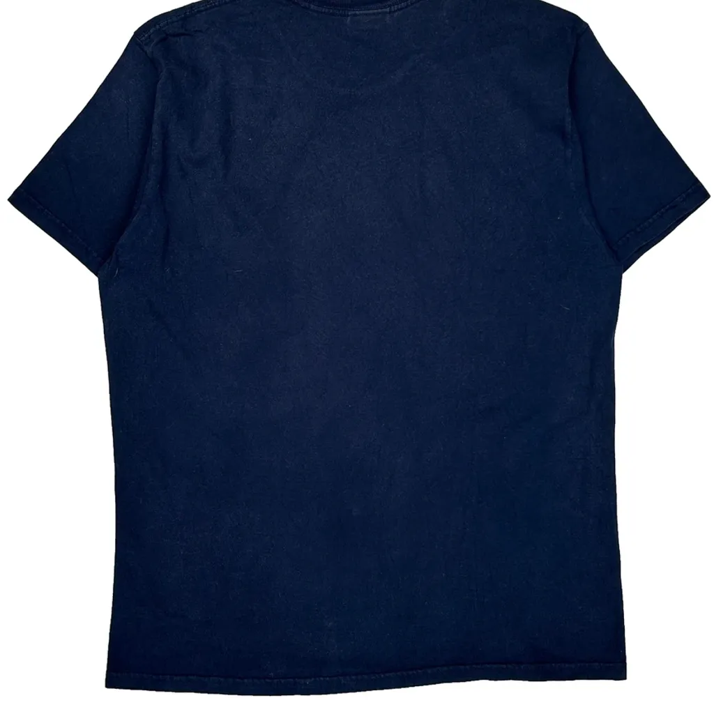 Nike T-Shirt - Large Navy Cotton - Image 6