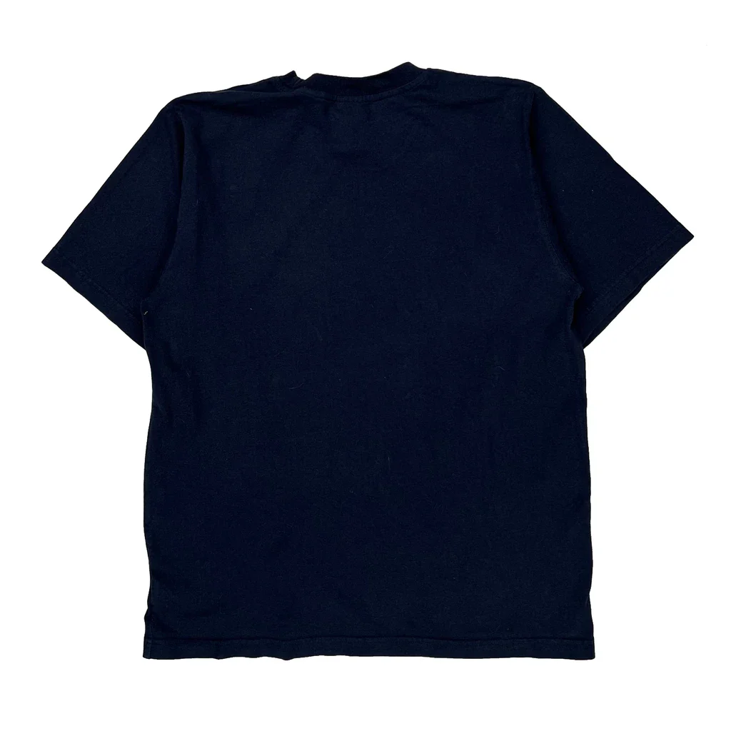 Nike T-Shirt - Medium Navy Cotton - Image 2