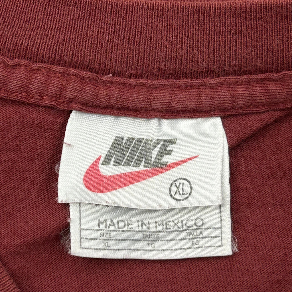 Nike T-Shirt - XL Red Cotton - Image 3