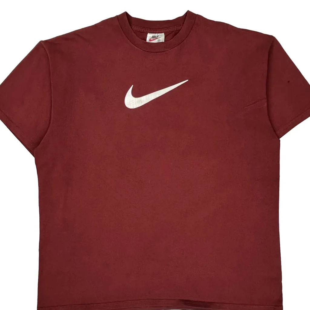 Nike T-Shirt - XL Red Cotton - Image 4