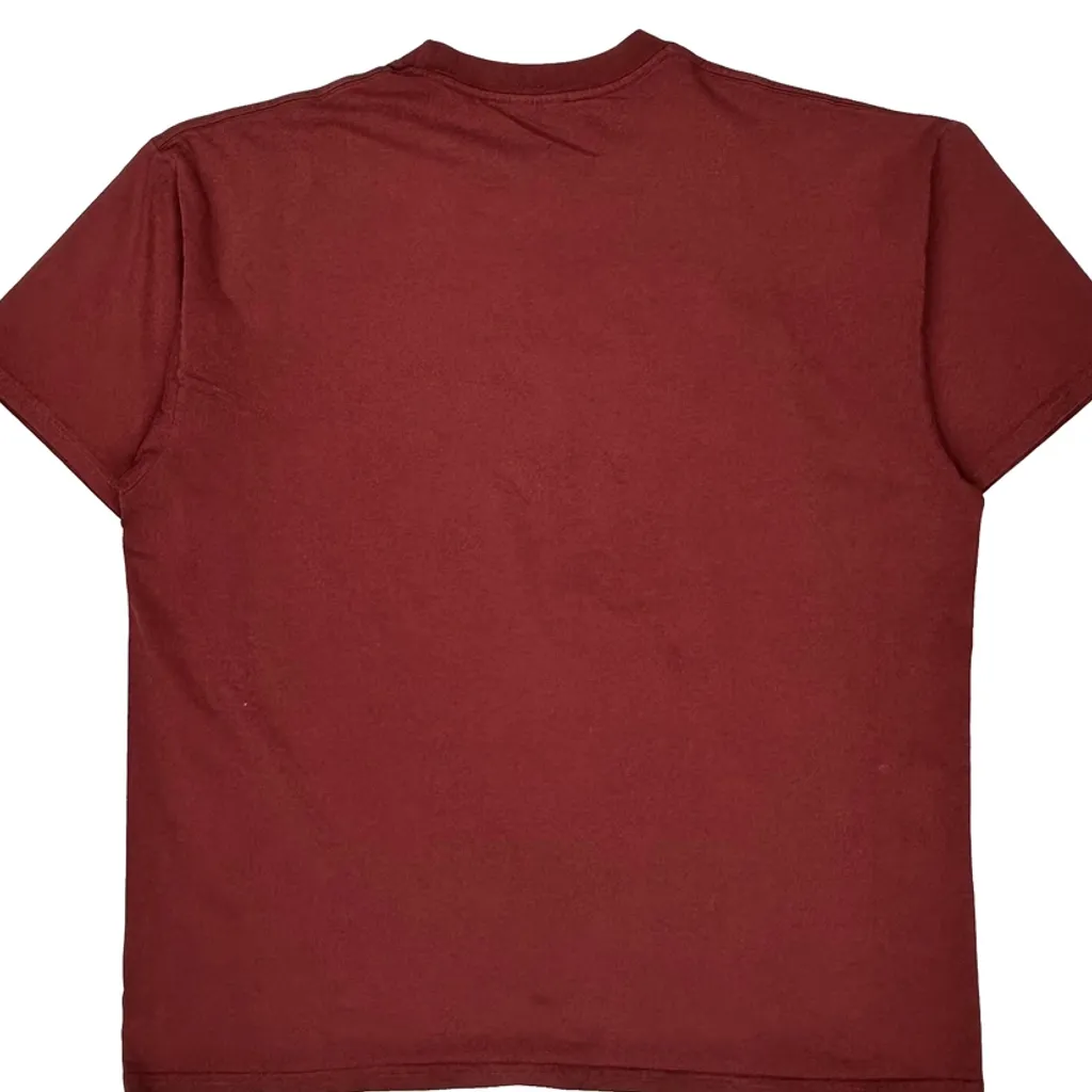 Nike T-Shirt - XL Red Cotton - Image 6
