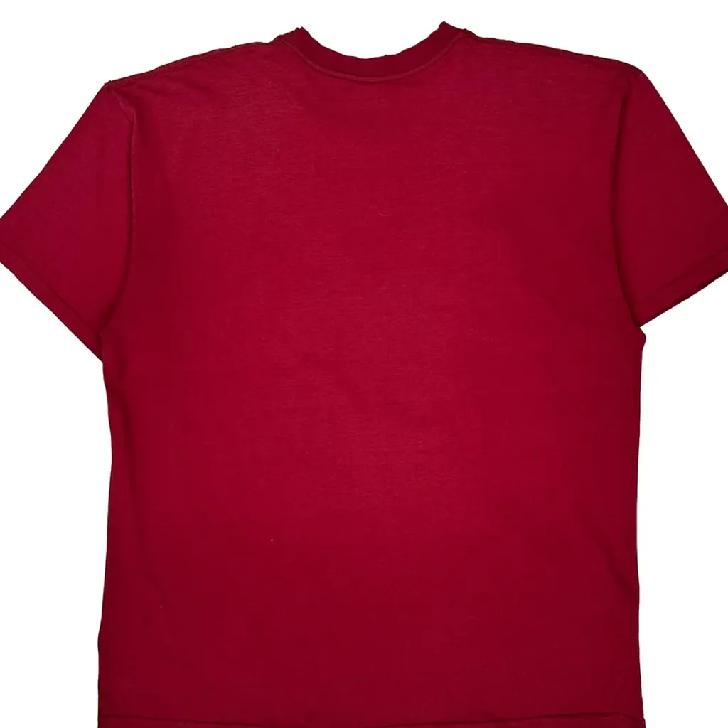Nike T-Shirt - XL Red Cotton - Image 6