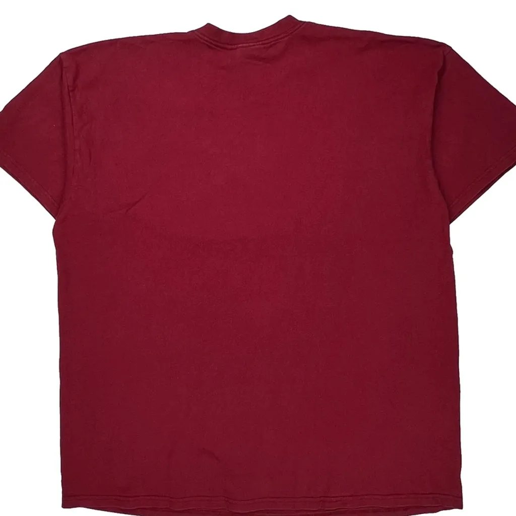Nike T-Shirt - 2XL Red Cotton - Image 6