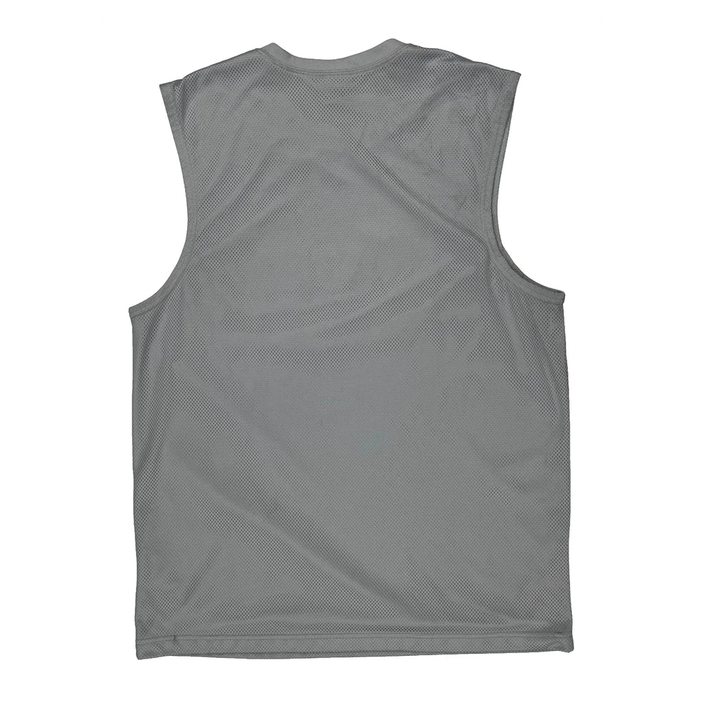 Nike Tank Top - Medium Gray Polyester - Image 2