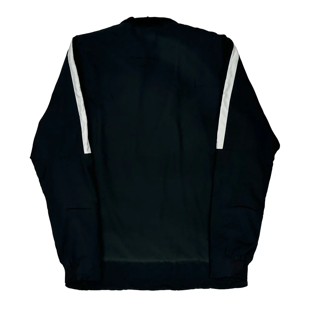 Nike Track Jacket - Large Black Polyester - Image 2