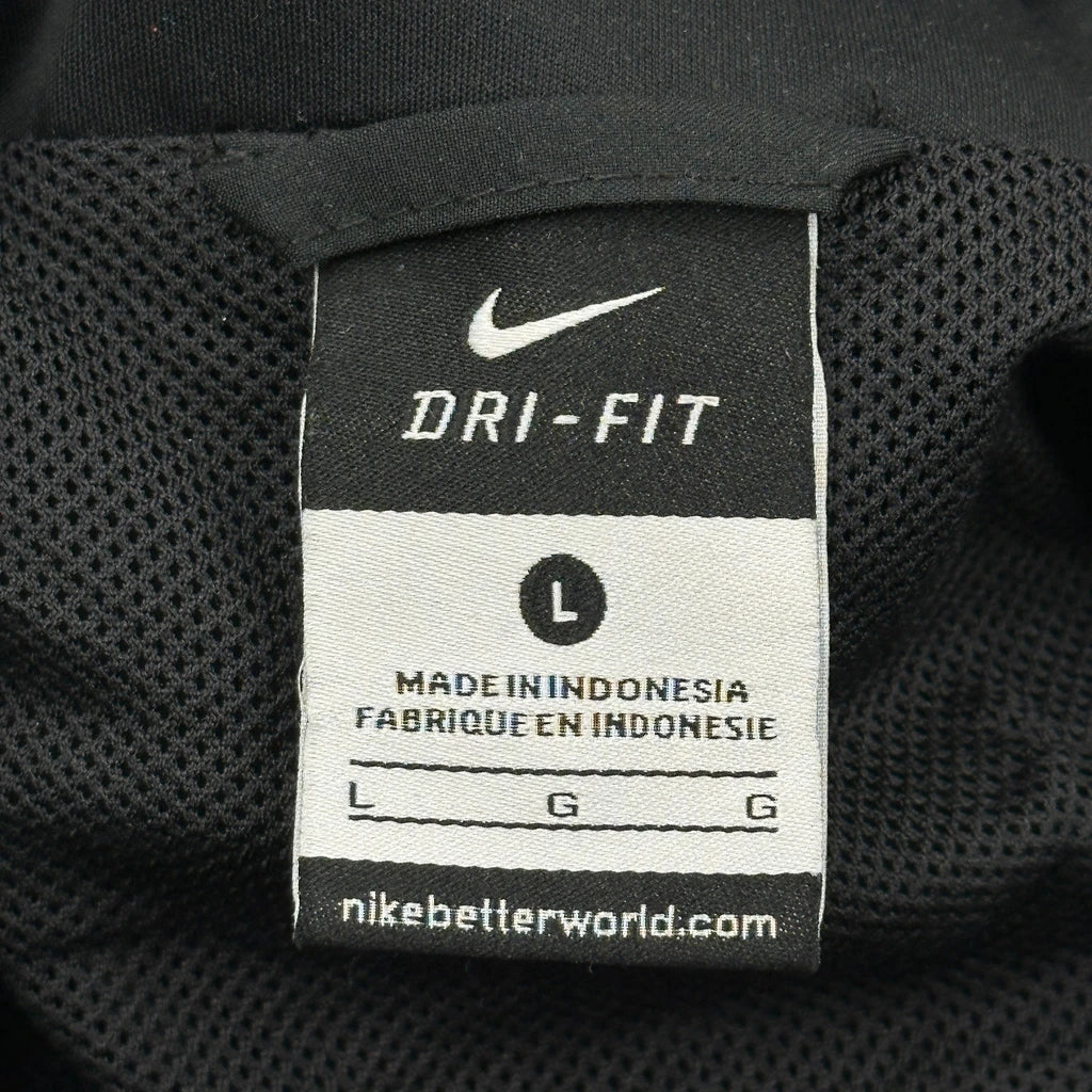 Nike Track Jacket - Large Black Polyester - Image 3