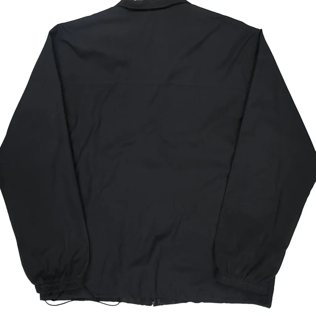 Nike Striped Track Jacket - XL Black Polyester - Image 6