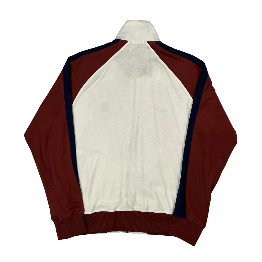 Nike Track Jacket - Large Cream Polyester - Image 2