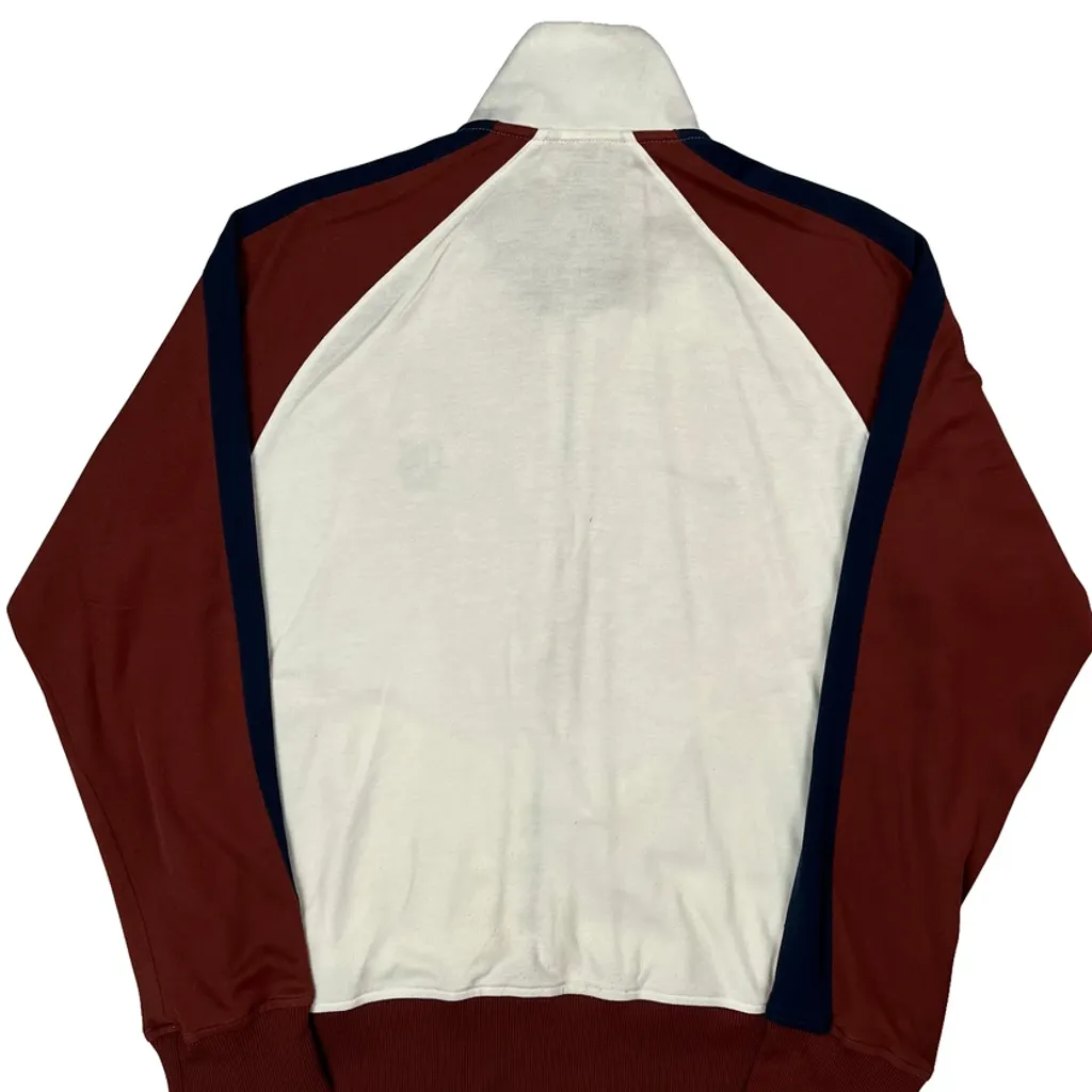 Nike Track Jacket - Large Cream Polyester - Image 7