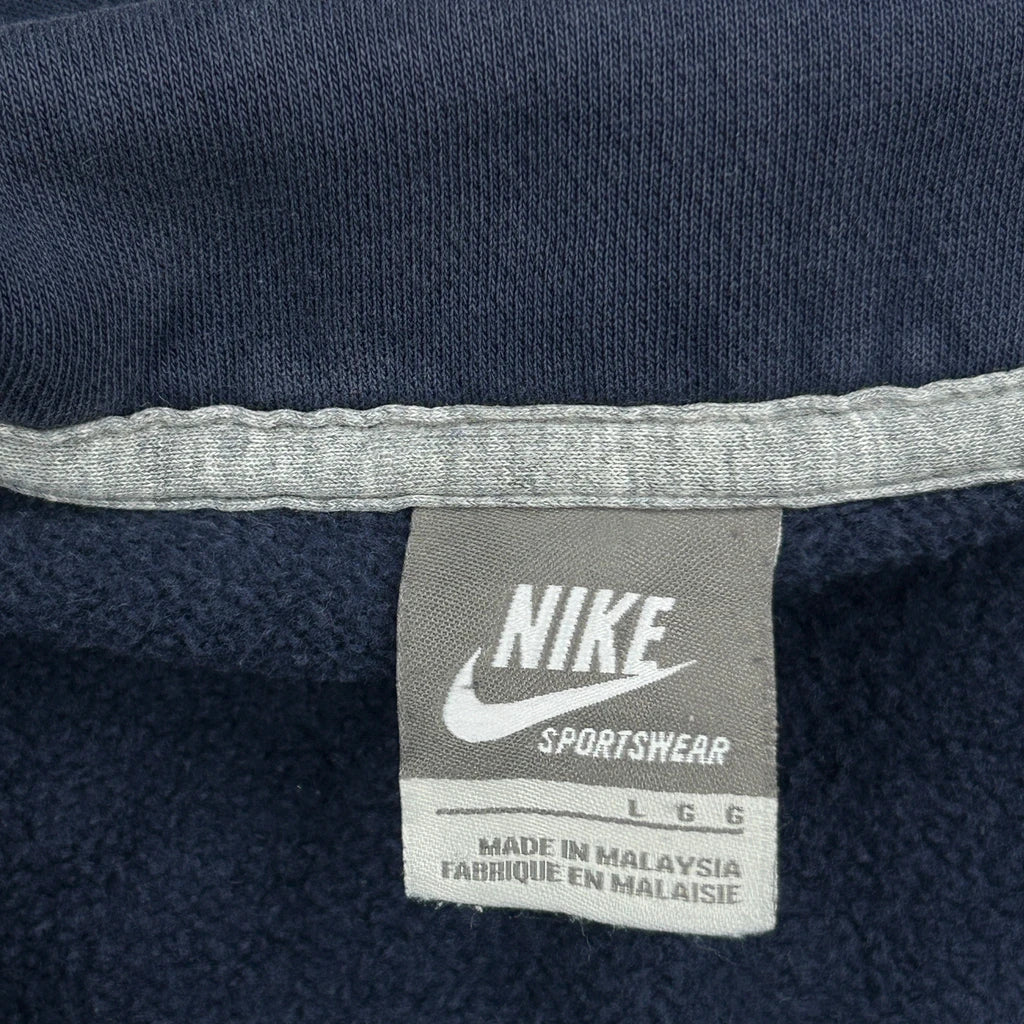 Nike Track Jacket - Large Navy Cotton - Image 3