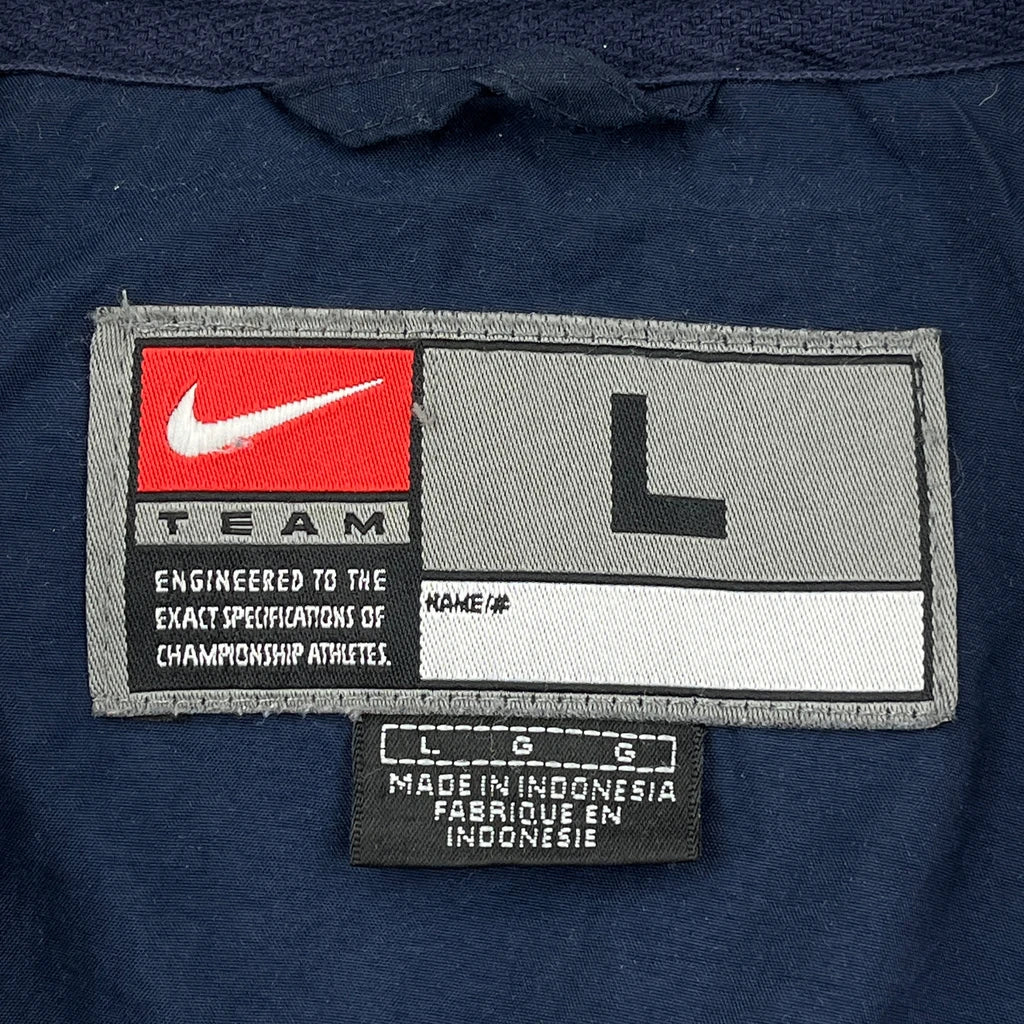 Nike Track Jacket - Large Navy Polyester - Image 3