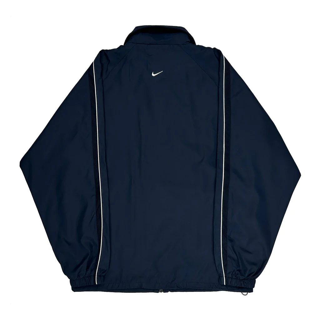 Nike Track Jacket - 2XL Navy Polyester - Image 2